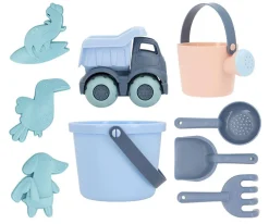 Monnëka Set de Juguetes de Playa Cubo Camión Serenity Blue*Niños Juguetes De Playa|Juguetes De Playa