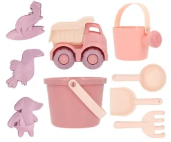 Monnëka Set de Juguetes de Playa Cubo Camión Old Rose*Niños Juguetes De Playa|Juguetes De Playa
