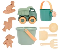 Monnëka Set de Juguetes de Playa Cubo Camión Sea Green*Niños Juguetes De Playa|Juguetes De Playa