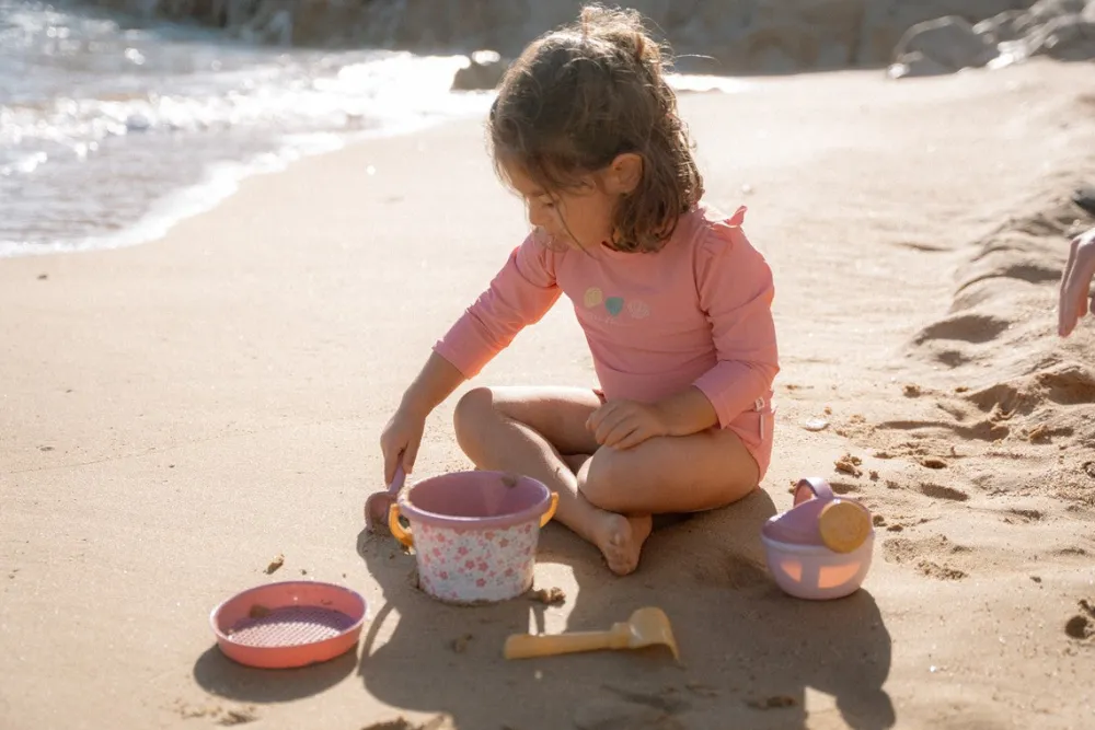 Little Dutch Set de Playa (5 piezas) Flores ·*Niños Juguetes De Playa|Juguetes De Playa