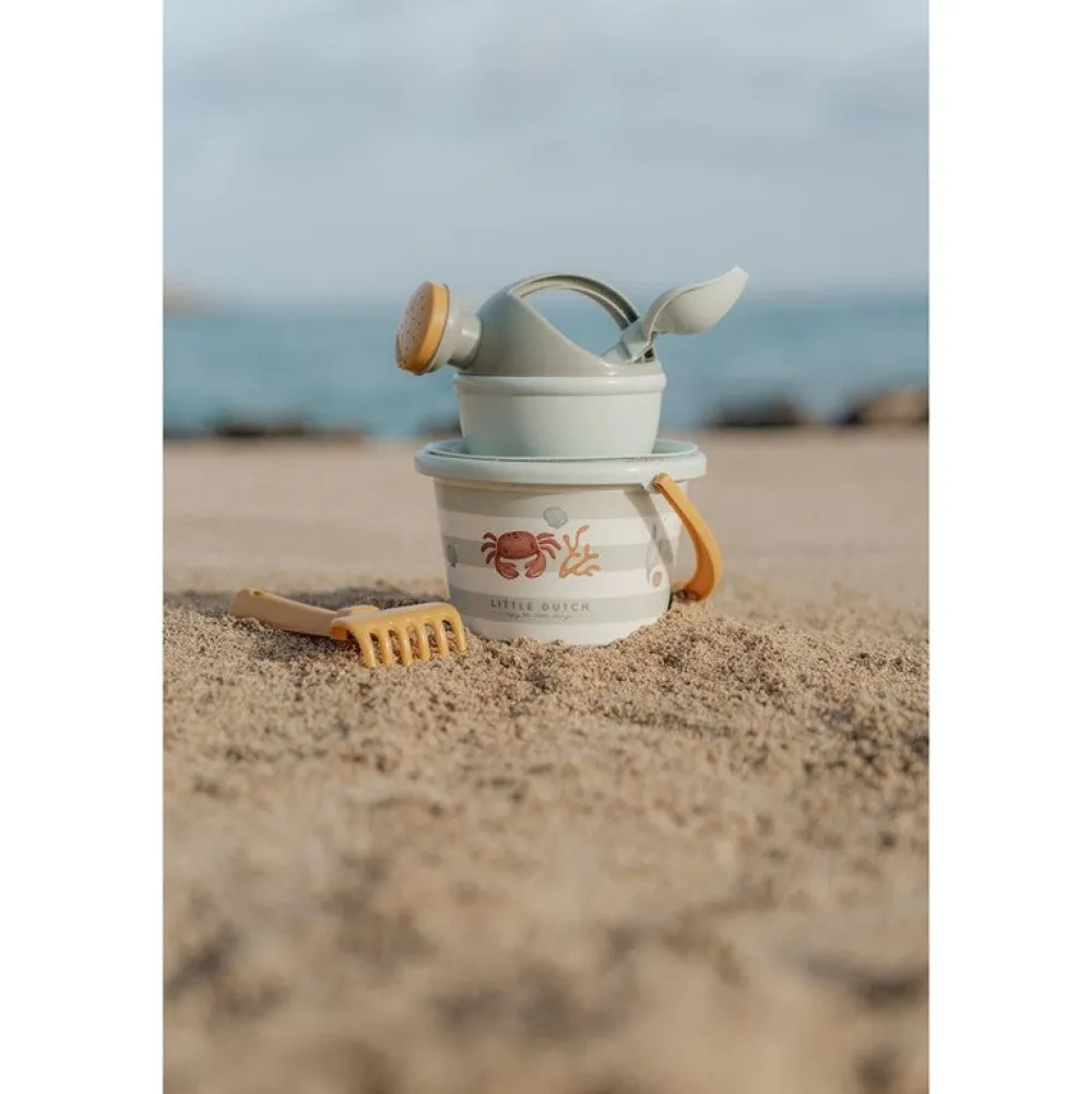 Little Dutch Set de Playa (5 piezas) Ocean Fresh Verde ·*Niños Juguetes De Playa|Juguetes De Playa