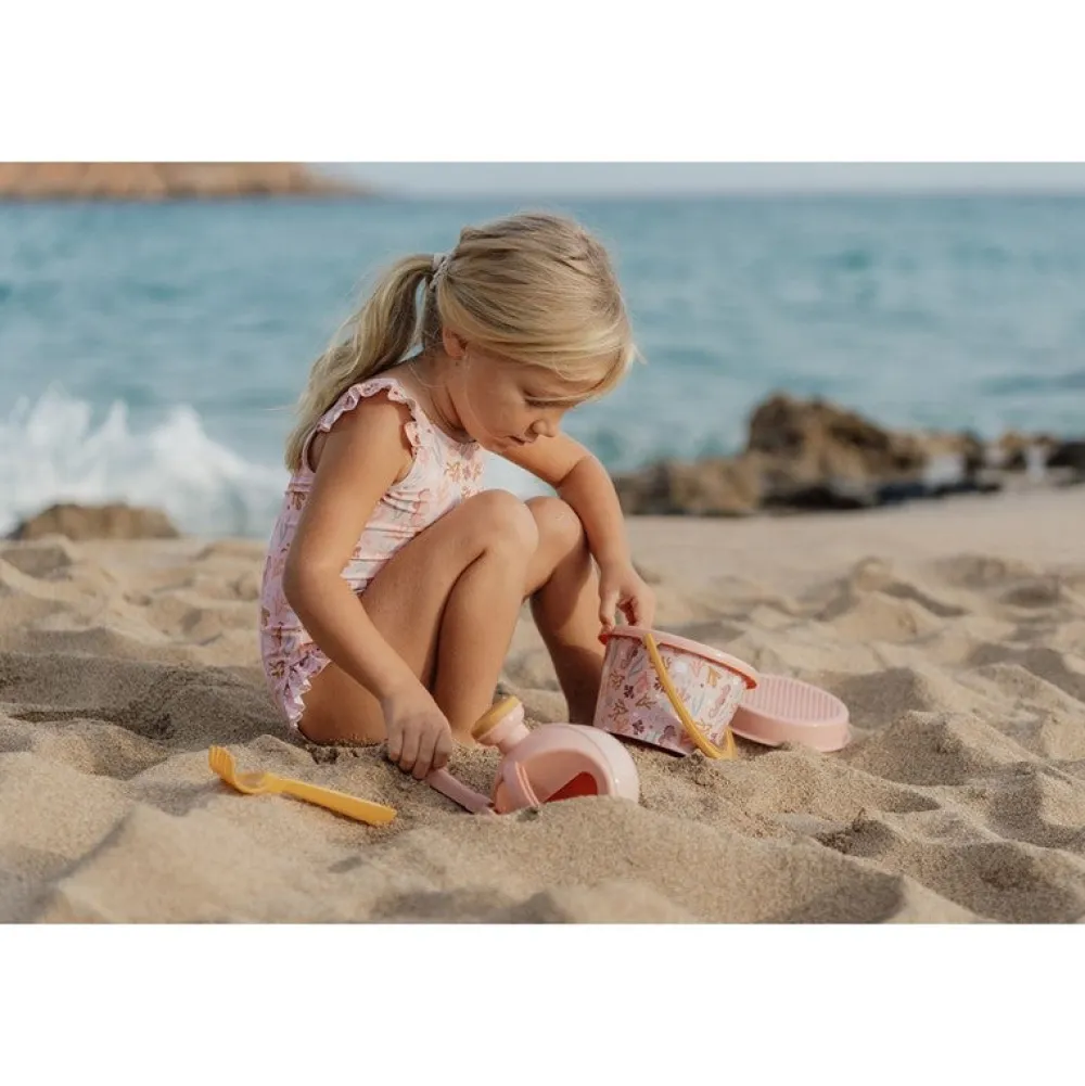 Little Dutch Set de Playa (5 piezas) Ocean Dreams Rosa ·*Niños Juguetes De Playa|Juguetes De Playa