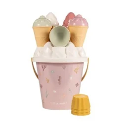 Little Dutch Set de Playa Helados Ocean Dreams Rosa ·*Niños Juguetes De Playa|Juguetes De Playa