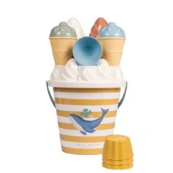 Little Dutch Set de Playa Helados Ocean Dreams Azul ·*Niños Juguetes De Playa|Juguetes De Playa