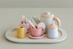 Little Dutch Set de Té ·*Niños Cocinas De Madera Y Accesorios Juguete|Juguetes Waldorf