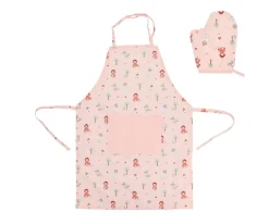 Tutete Set Delantal Little Red*Niños Accesorios De Cocina Para Niños