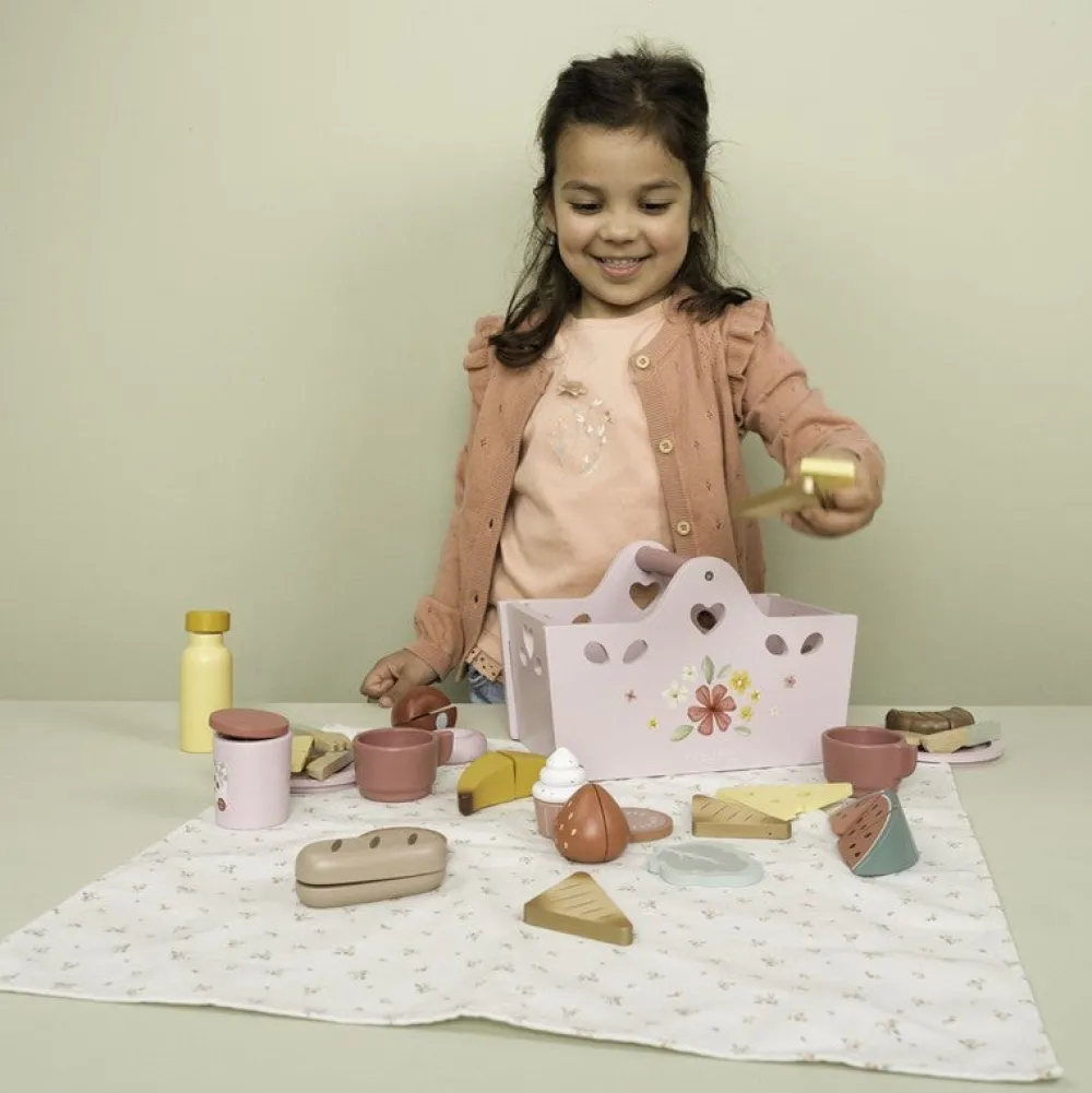 Little Dutch Set Picnic FSC ·*Niños Cocinas De Madera Y Accesorios Juguete|Juguetes Waldorf