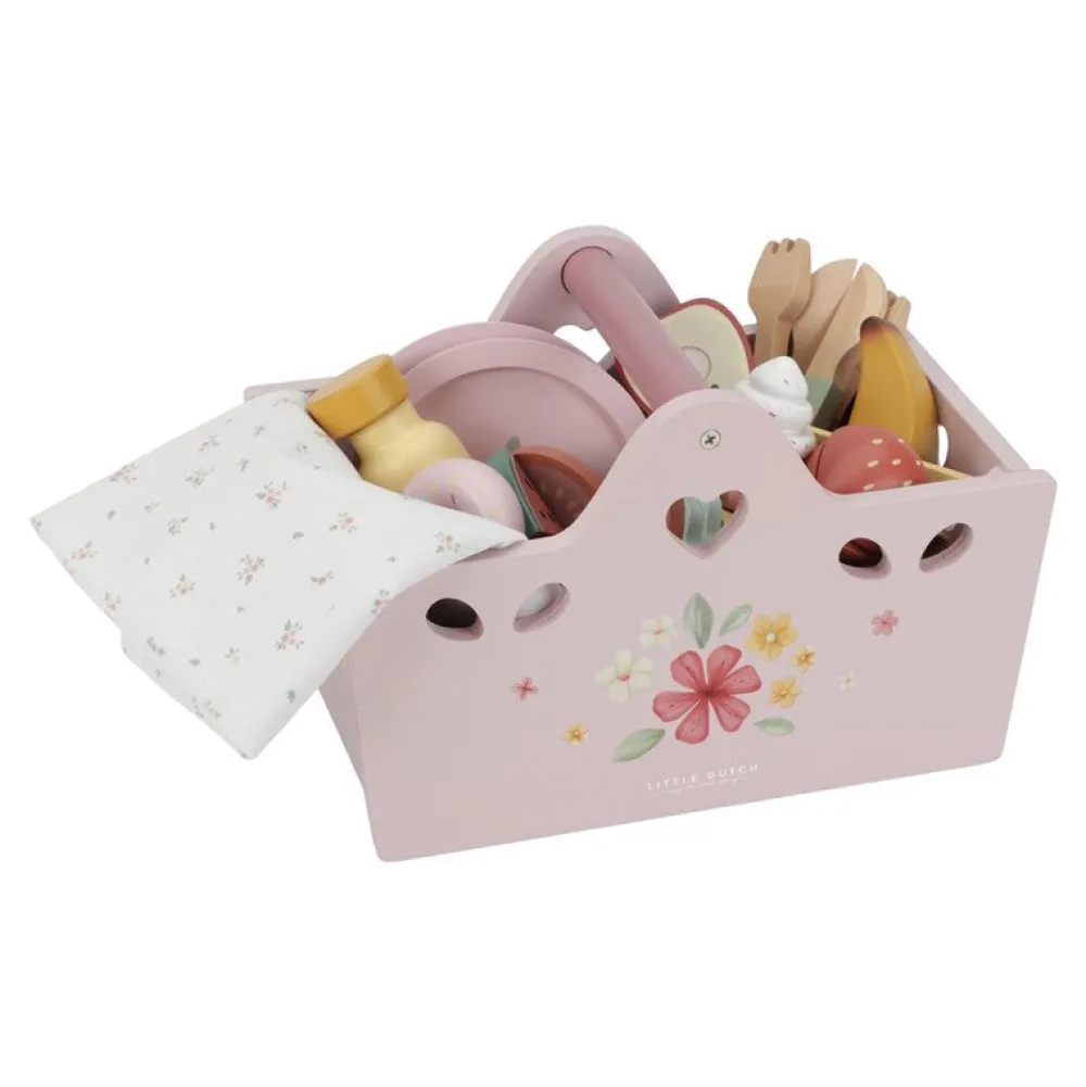 Little Dutch Set Picnic FSC ·*Niños Cocinas De Madera Y Accesorios Juguete|Juguetes Waldorf