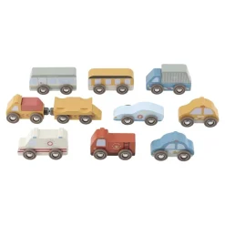 Little Dutch Set vehículos FSC ·*Niños Coches De Madera De Juguete Para Bebés|Coches De Juguete Para Bebés