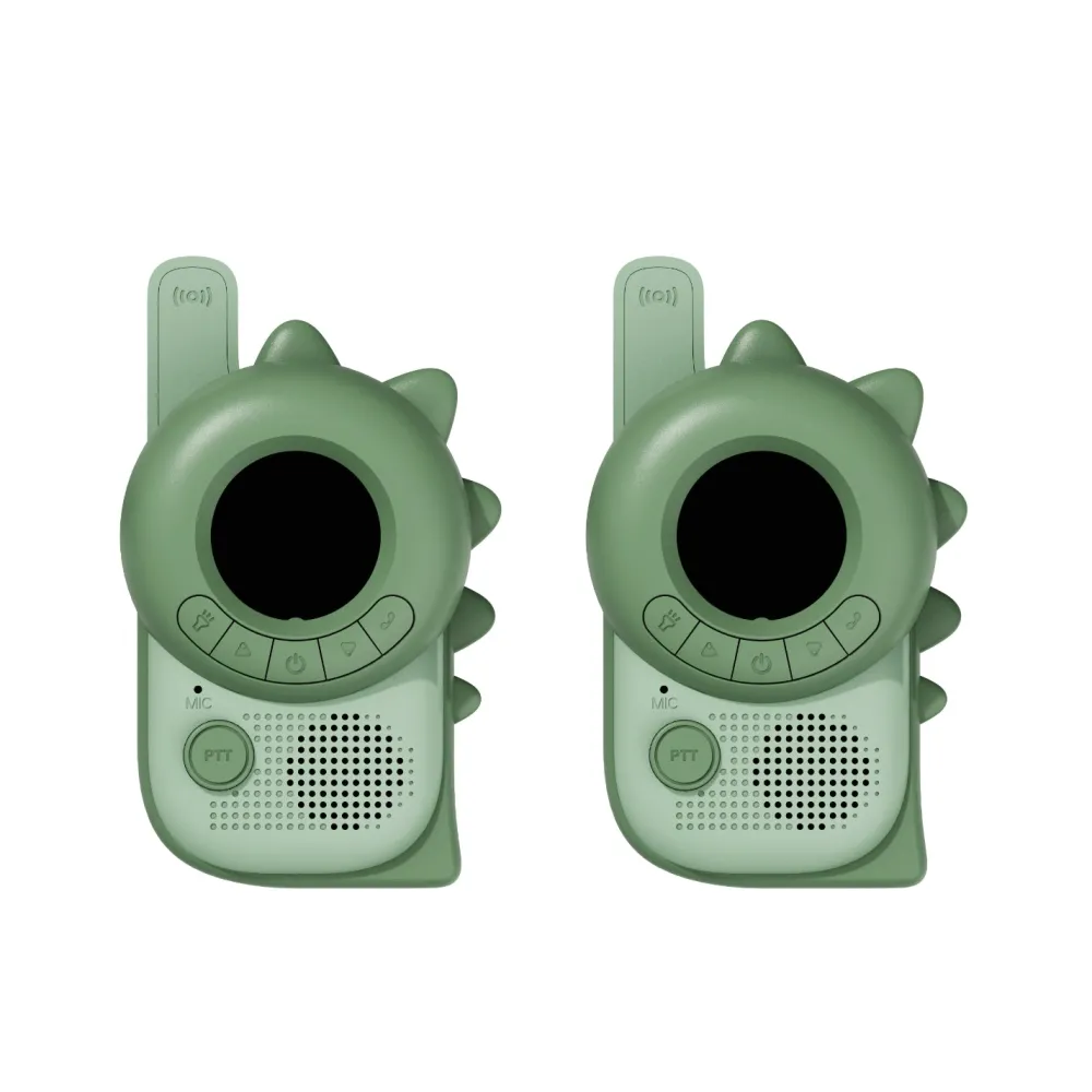 The Zoofamily Set Walkie Talkie Dino Green ·*Niños Tecnología|Walkie Talkie Para Niños