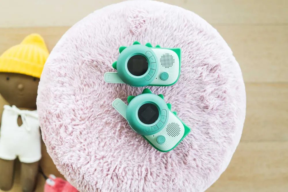 The Zoofamily Set Walkie Talkie Dino Green ·*Niños Tecnología|Walkie Talkie Para Niños