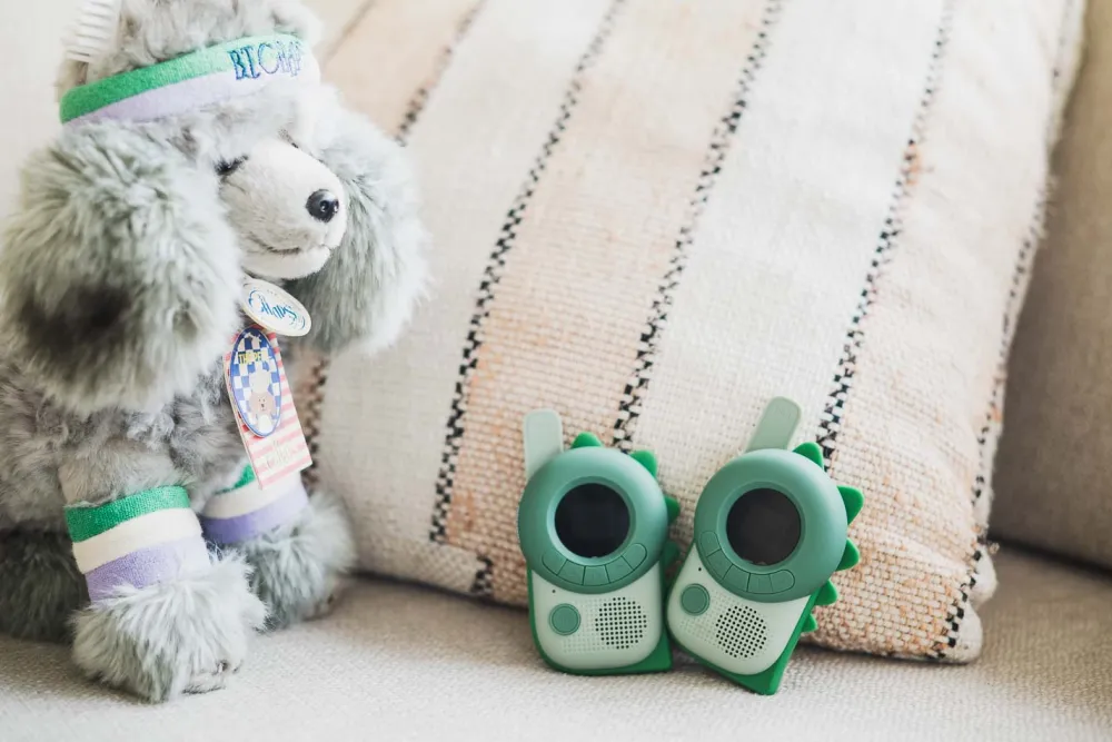 The Zoofamily Set Walkie Talkie Dino Green ·*Niños Tecnología|Walkie Talkie Para Niños