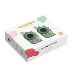 The Zoofamily Set Walkie Talkie Dino Green ·*Niños Tecnología|Walkie Talkie Para Niños