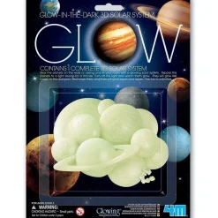 4M Sistema Solar 3D Brillante en la Oscuridad ·*Niños Juguetes Stem