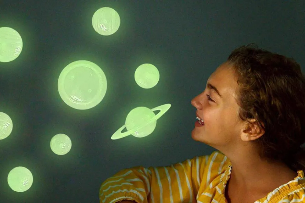 4M Sistema Solar 3D Brillante en la Oscuridad ·*Niños Juguetes Stem