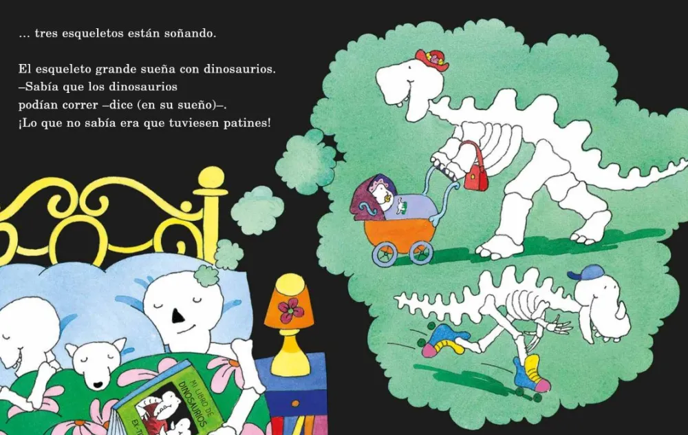 Kalandraka Soñar con dinosaurios*Niños Libros De Halloween Para Niños|Álbumes Ilustrados Infantiles