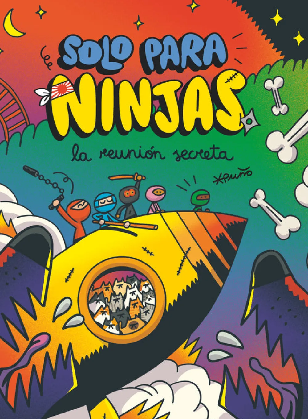 SM Solo para Ninjas 7 · La reunión secreta* Solo Para Ninjas|Ver Todo En Narrativa Infantil