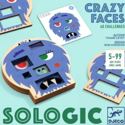 Djeco Sologic Crazy faces ·*Niños Djeco|Juegos De Lógica