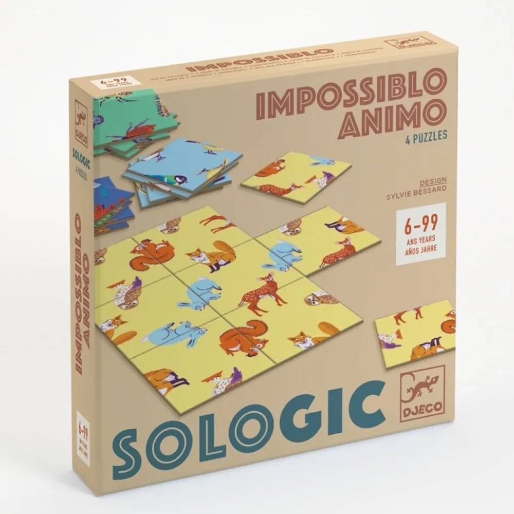 Djeco Sologic Impossiblo Animo ·*Niños Djeco|Juegos De Lógica