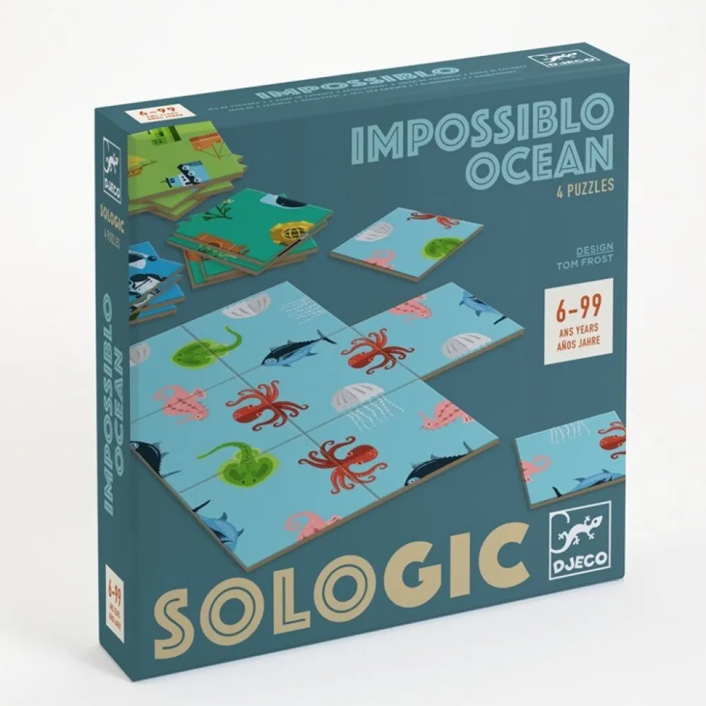 Djeco Sologic Impossiblo Ocean ·*Niños Djeco|Juegos De Lógica