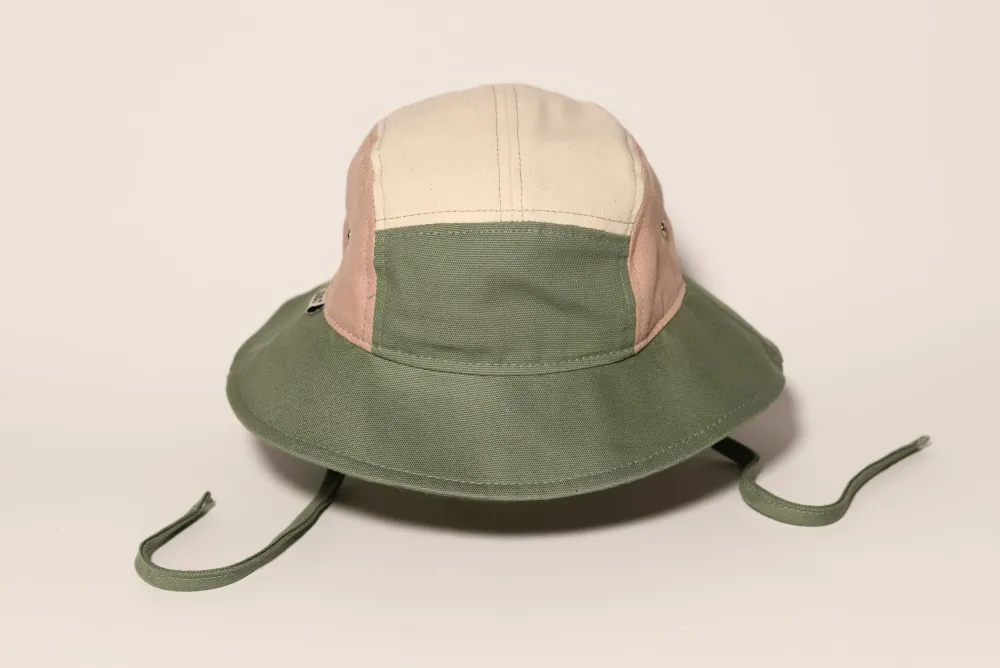 Kietla Sombrero Green/Natural/Pink ·* Gorras Y Gorritos De Baño|Gafas De Sol Kietla