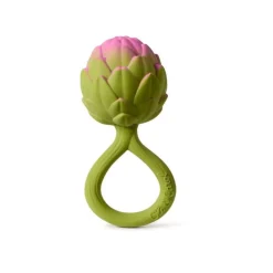 Oliu0026Carol Sonajero · Artichoke Rattle Toy*Niños Mordedores|Oli & Carol