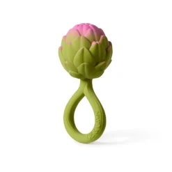Oliu0026Carol Sonajero · Artichoke Rattle Toy*Niños Mordedores|Oli & Carol