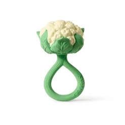 Oliu0026Carol Sonajero · Cauliflower Rattle Toy*Niños Mordedores|Oli & Carol