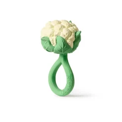 Oliu0026Carol Sonajero · Cauliflower Rattle Toy*Niños Mordedores|Oli & Carol
