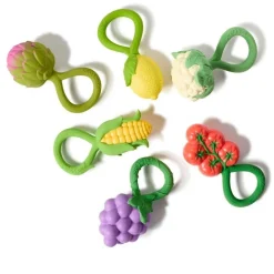 Oliu0026Carol Sonajero · Grape Rattle Toy*Niños Mordedores|Oli & Carol