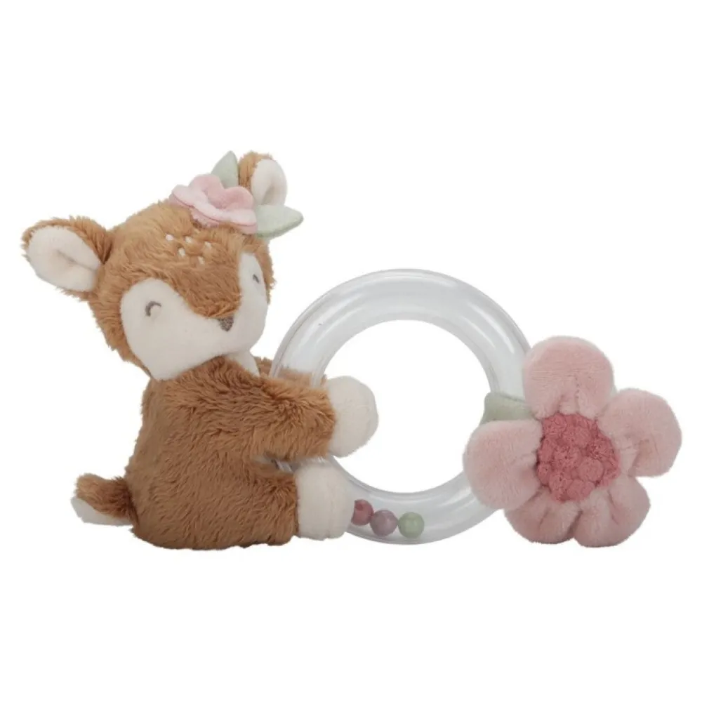 Little Dutch Sonajero Anillo Ciervo Fairy Garden ·*Niños Sonajeros