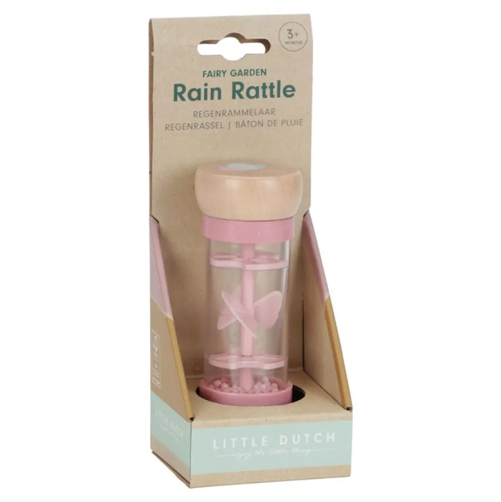 Little Dutch Sonajero de Lluvia Fairy Garden ·*Niños Juguetes Waldorf|Juguetes Montessori