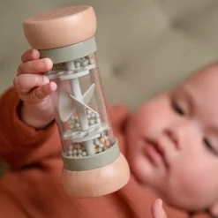 Little Dutch Sonajero de Lluvia Pequeña granja ·*Niños Juguetes Waldorf|Juguetes Montessori