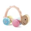 Hape Sonajero tortuga turbo ·*Niños Mordedores|Juguetes De Madera Para Niños