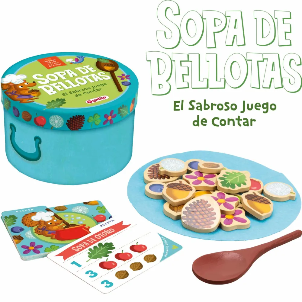Ludilo Sopa de Bellotas · Primeros Juegos de Mesa Lúdilo*Niños Ludilo|Juegos De Mesa Cooperativos