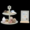 Little Dutch Soporte para pasteles FSC ·*Niños Cocinas De Madera Y Accesorios Juguete|Juguetes Waldorf