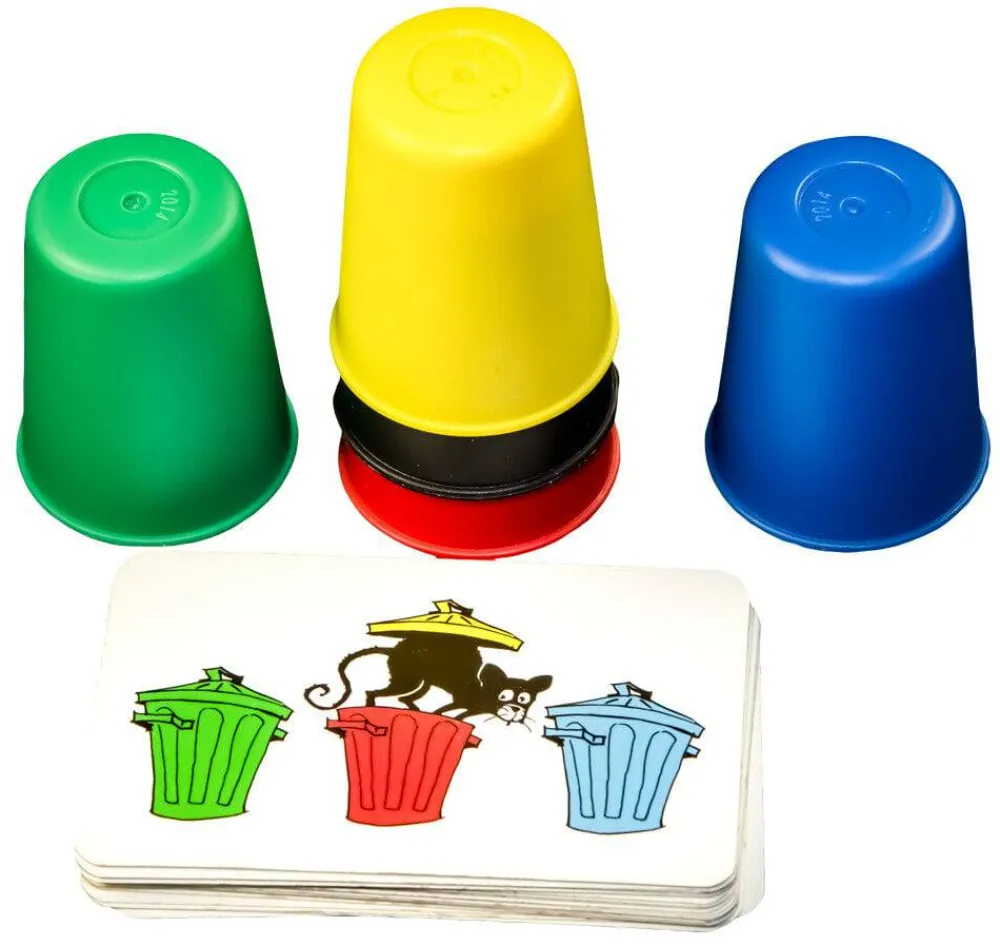 Mercurio Speed Cups 2 ·*Niños Mercurio Juegos De Mesa|Juegos De Mesa Competitivos