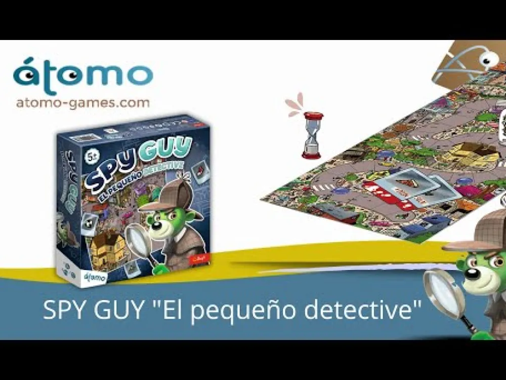 Átomo Games Spy Guy · Átomo*Niños Átomo Games|Juegos De Mesa Competitivos