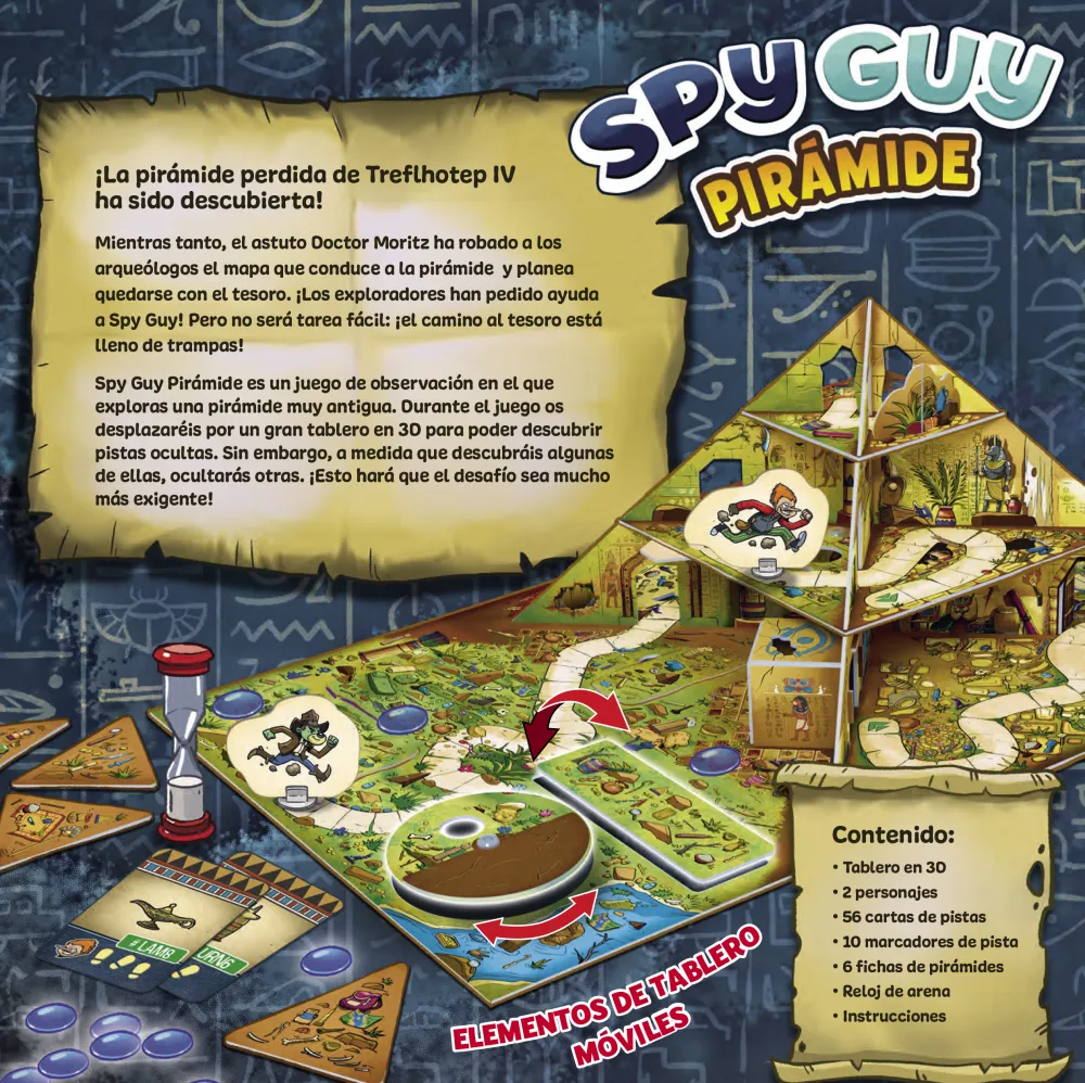 Átomo Games Spy Guy Pirámide · Átomo*Niños Átomo Games|Juegos De Mesa Competitivos