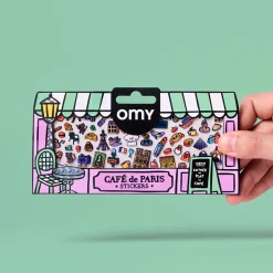 Omy Stickers Boutique Café Paris ·*Niños Juegos De Viaje