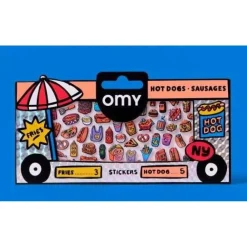 Omy Stickers Boutique Hot Dog ·*Niños Juegos De Viaje