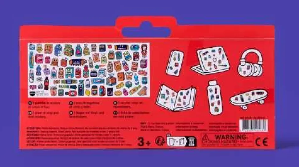 Omy Stickers Boutique Supermarket ·*Niños Juegos De Viaje