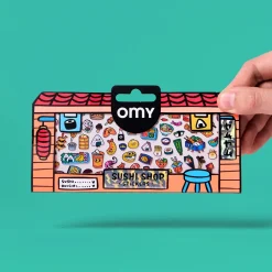 Omy Stickers Boutique Sushi ·*Niños Juegos De Viaje