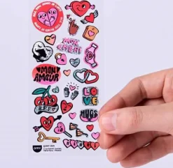 Omy Stickers Iconic Love ·*Niños Juegos De Viaje