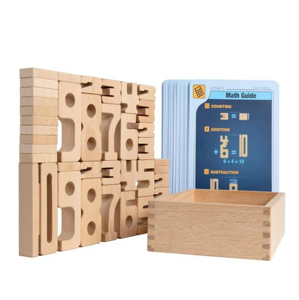 SumBlox Mini · Set de Iniciación*Niños Juguetes De Madera Para Niños|Juguetes Stem