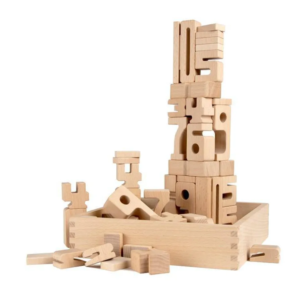 SumBlox Mini · Set Familiar*Niños Juguetes De Madera Para Niños|Juguetes Stem