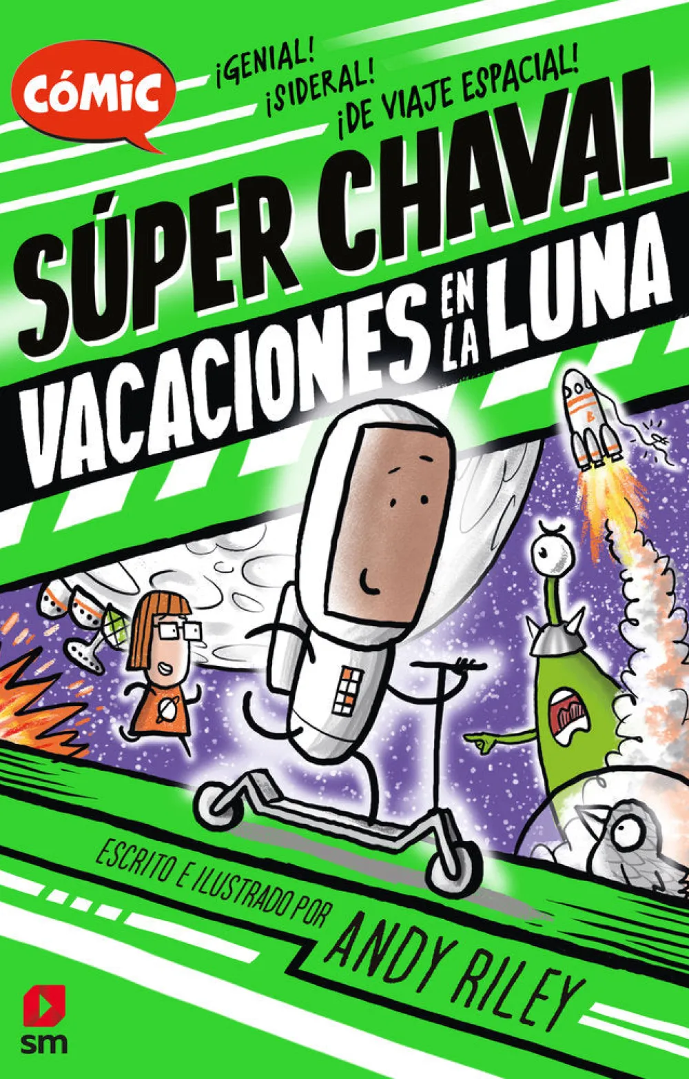 SM Super Chaval-Vacaciones en la luna*Niños Ver Todo En Narrativa Infantil|Cómics Para Niños Y Niñas