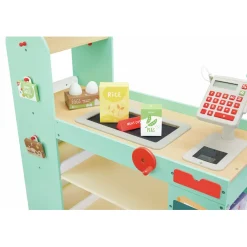 Hape Supermercado Inteligente de Madera ·*Niños Cocinas De Madera Y Accesorios Juguete|Juguetes Waldorf
