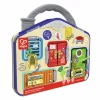 Hape Tablero de juego Bloquea y aprende ·*Niños Juguetes Montessori|Juguetes Y Juegos Motricidad Fina