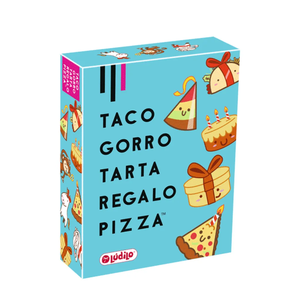 Ludilo Taco, gorro, tarta, regalo, pizza ·*Niños Ludilo|Juegos De Mesa De Viaje